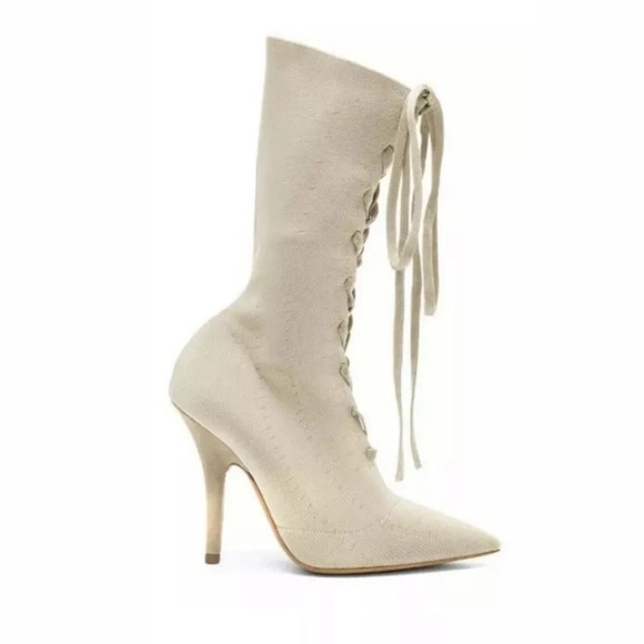 Yeezy Season 5 Sock Knit Tangold Heel 